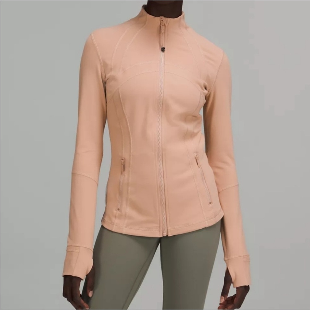 Lululemon Defined Jacket in Pink Clay